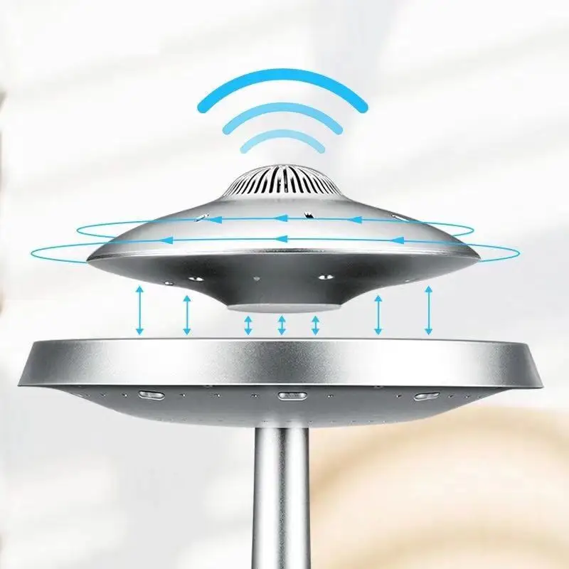 DJYG UFO Magnetic levitation bluetooth stereo Wireless charging ufo life Wireless bluetooth speakers Fashion lamp