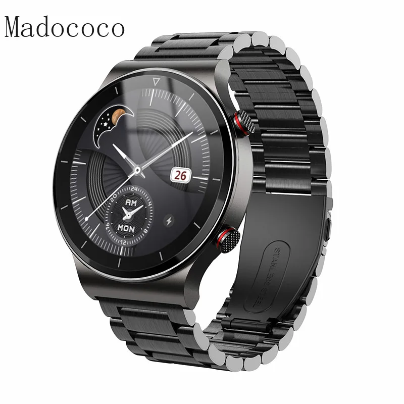 Music Smart Watch Men Bluetooth Call Custom Dial Bracelet Heart Rate Monitor Fitness Smartwatch For Android iOS Samsung Huawei