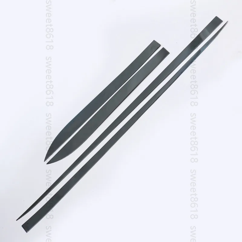 Модификация автомобиля, автомобильные аксессуары, черный корпус из нержавеющей стали, боковой молдинг, Накладка для Honda Civic