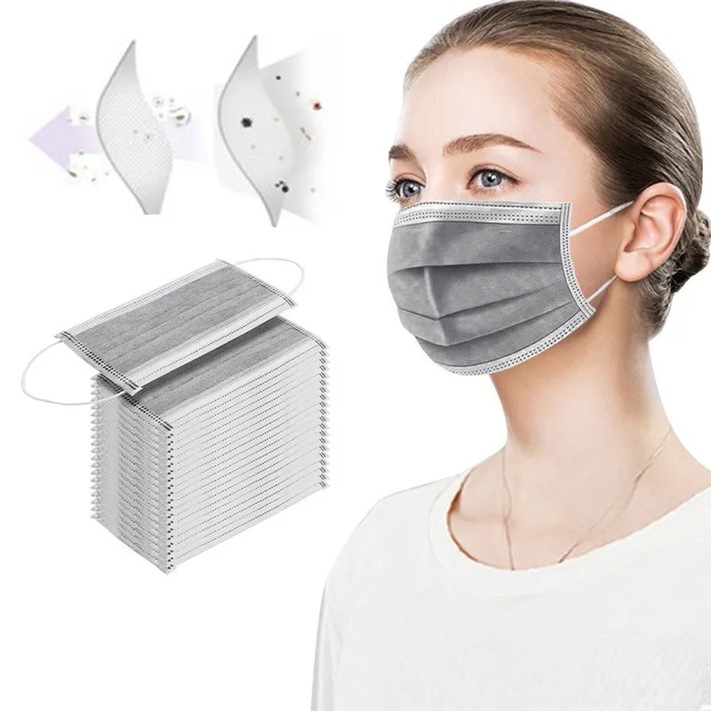Mascarilla-Reutilizable-Disposable-Gray-Face-Masks-M-scara-2020-Activated-Carbon-Mask-Masque-4ply-Dust-Mouth (3)