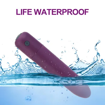 Powerful Dildo Vibrator 10 Speeds Mini Bullet Vibrator Clitoris Stimulator G-spot Massager Strong Vibration Sex Toys for Women 3