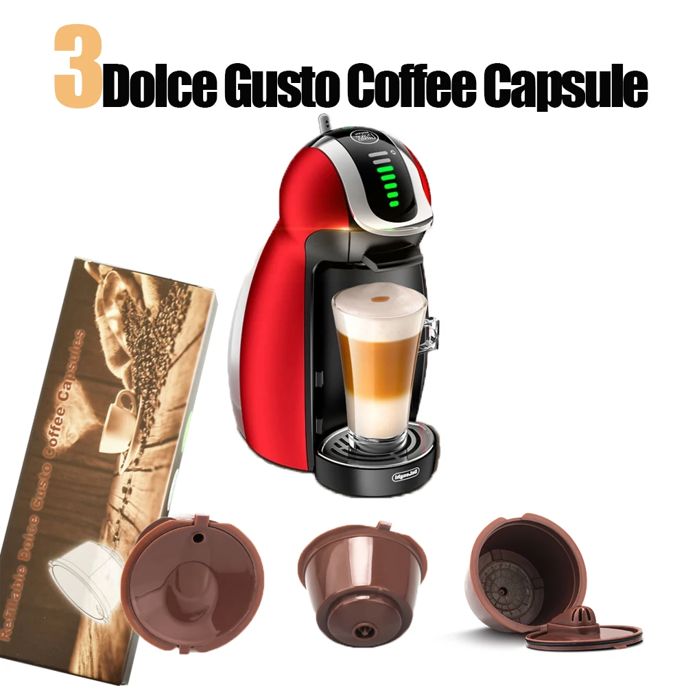 Новое 3-е поколение для Nescafe dolcee gusto многоразового пользования фильтр для кофе Dolci Gusto Капсульная чашка с металлической сеткой Cafeteira капельниц... Новое 3-е поколение для Nescafe dolcee gusto многоразового пользования фильтр для кофе Dolci Gusto Капсульная чашка с металлической сеткой Cafeteira капельниц...