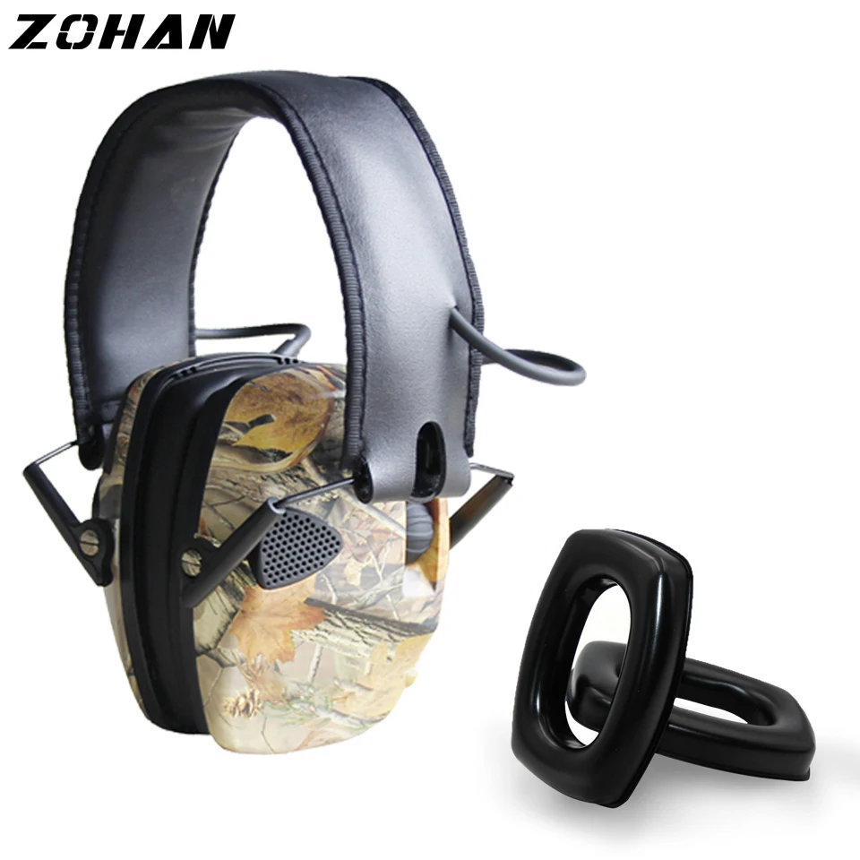 Zohan Electronic Earmuff Nrr22db Single Microphone Hunting Earmuffs
