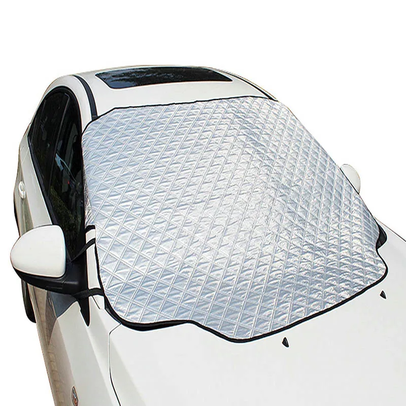 

Auto Windshield Snow Cover No Magnetic Waterproof Car Ice Frost Sunshade Protector Car styling #G