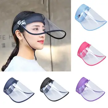 

Protective Cap Breathable Unisex Transparent Protection Cap Gorras Hombre Top Empty Hat Hats Sun B4F2