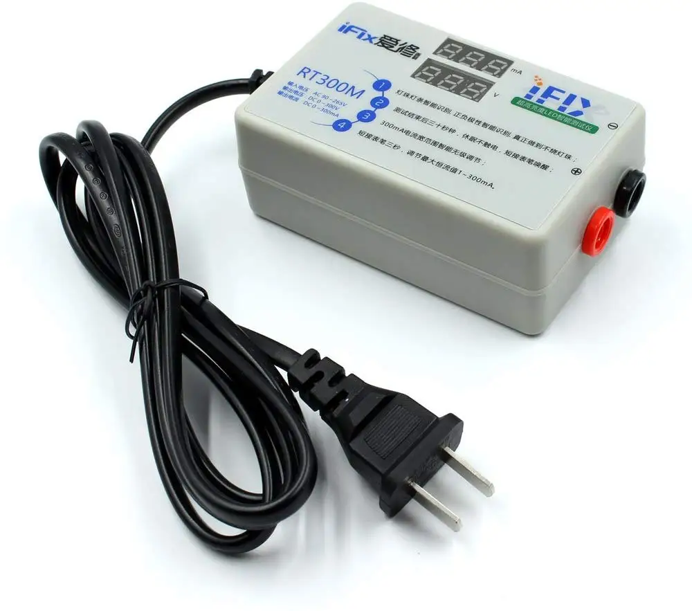 RT300M TV LCD LED Backlight Tester Fault Diagnostic Tool for Voltage Testing and Current Data with Smart LED Display