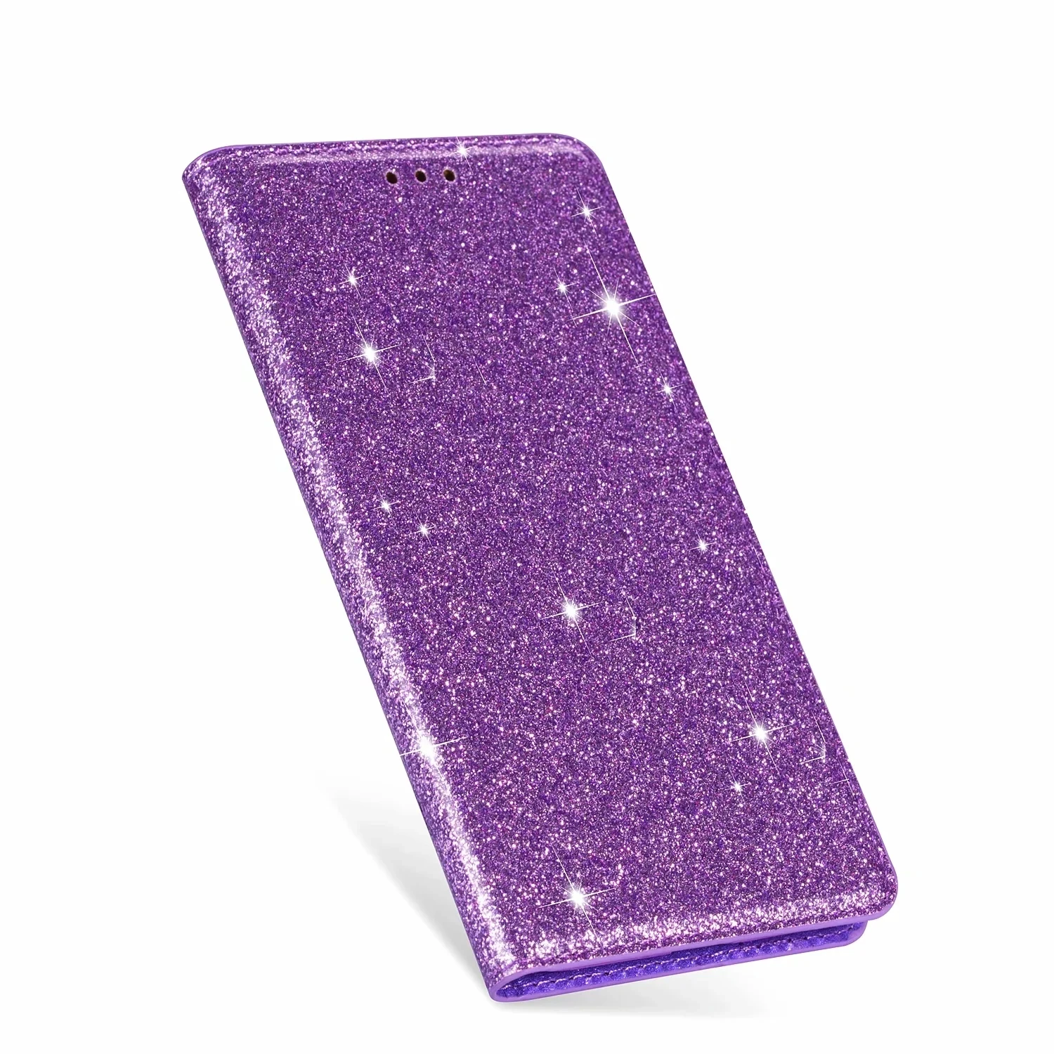 Custodia a portafoglio lucida con glitter per iPhone 12 11 Pro Max 12 Mini X XS Max XR 8 7 6 6s Plus, custodia protettiva lucida a portafoglio Coqu_voghion.com