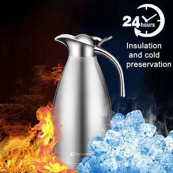 

TIANXI Thermos Jugs Double Wall Stainless Steel Thermos Bottle Pot Coffee Tea Thermal Insulated Water Bottles