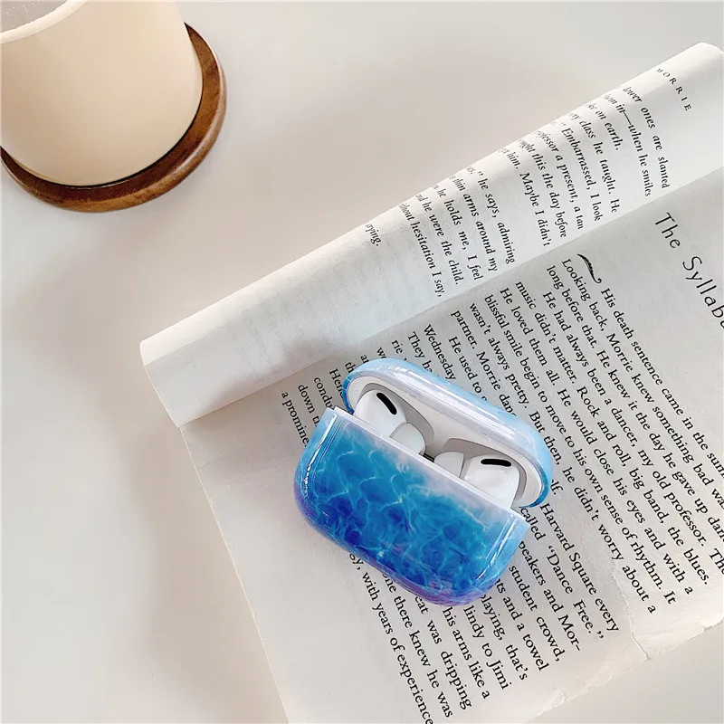 WY76 For Pro 03 Роскошь абстракция Мрамор текстура твёрдый чехол для Apple Airpods Pro/2/1 крышка Ретро Bluetooth защитный чехол для наушников для воздуха в капсулах - Цвет: WY76 For Pro 03