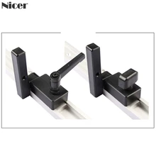 30 Тип Торцовочная дорожка стоп из алюминиевого сплава Т-образная дорожка стоп Т-образная Торцовочная дорожка лимитер Деревообрабатывающие инструменты DIY