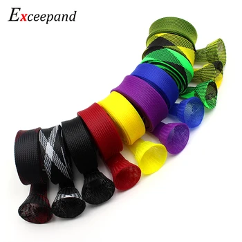 BEST OFFER ❤️ Exceepand Casting Fishing Rod Cover Tangle Free Easy to Use Fishing Rod Cover Pole Jacket Sock - discount item 63% OFF Sports & Entertainment