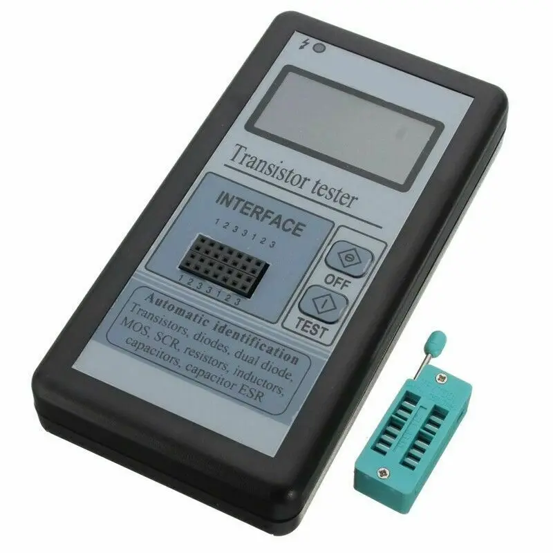 128X160 TFT 1,8 ЖК-Транзистор тестер Диод транзистор измеритель емкости LCR