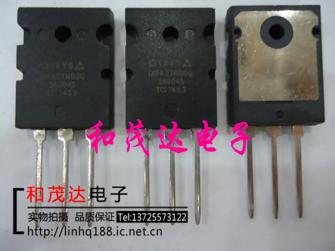 

New and original IXFK27N80Q TO-264 MOSIXFK27N80 800V27A