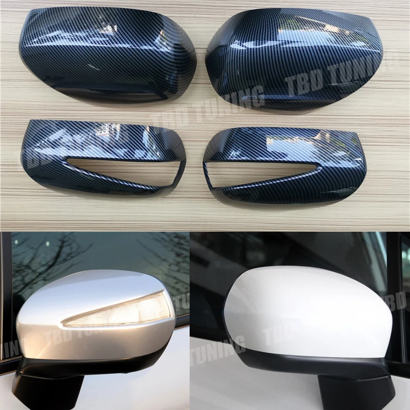 Сменная крышка зеркала заднего вида из углеродного волокна для Honda odysley 2009 2010 2012