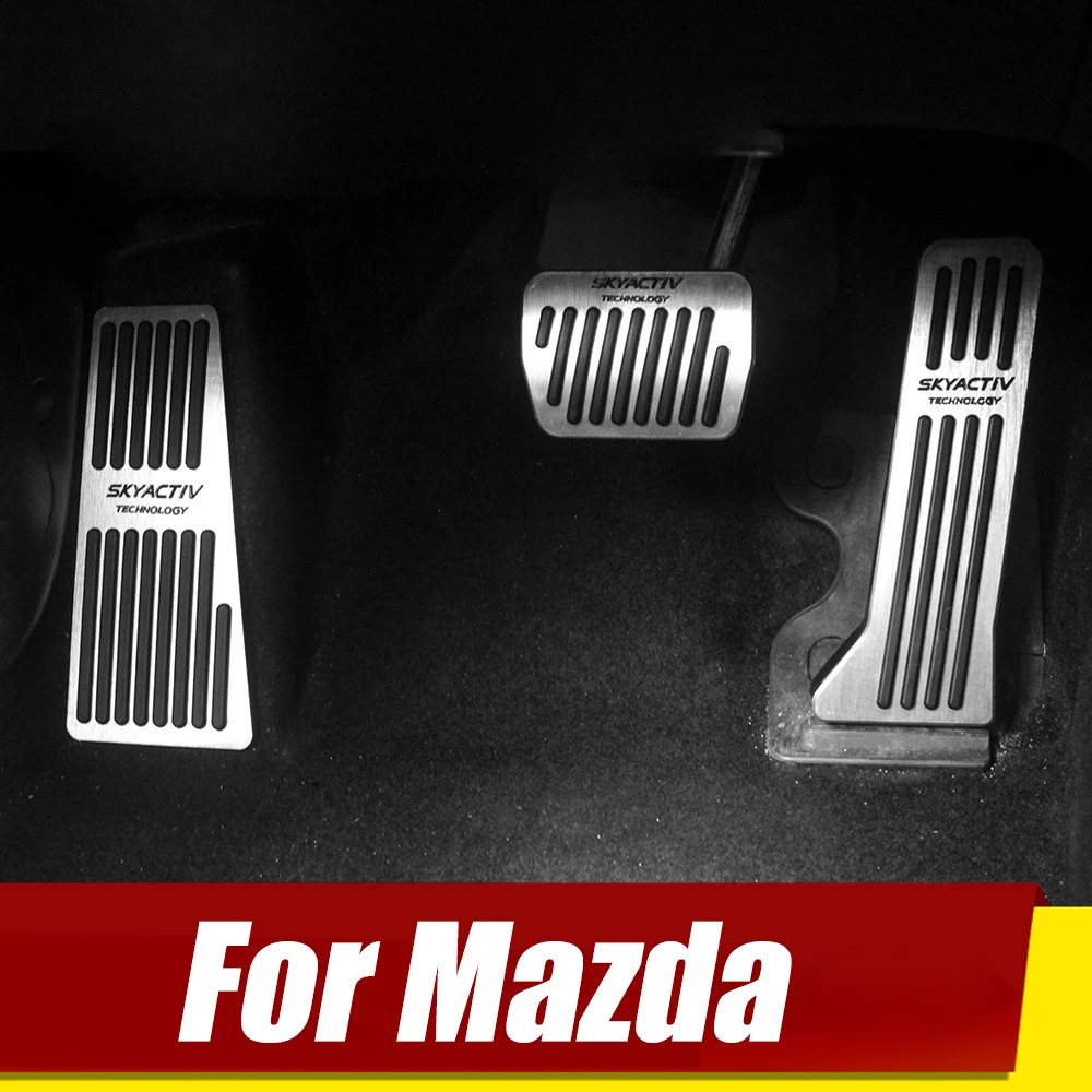 For Mazda 2 3 6 Bm Gj Cx 5 Cx5 Ke Kf Cx 3 Cx7 Cx 8 Cx 9 Axela Atenza Car Accelerator Footrest Pedal Brake Clutch Pad Accessories Pedals Aliexpress