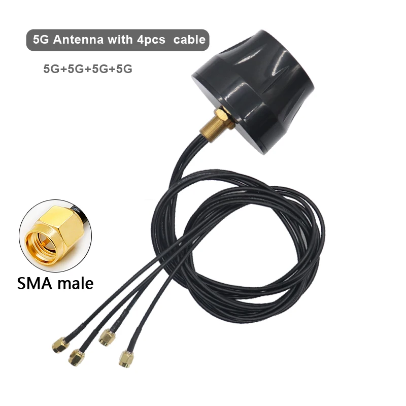 Enhanced 5G Long-Range Antenna with Waterproof Design and Screw Mounting