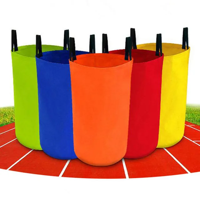 1PC Kids Adult Familie Sack Racing Games Springen Sport Training Party Outdoor Fun Speelgoed School Activiteit Sack Race Bag ZXH 2