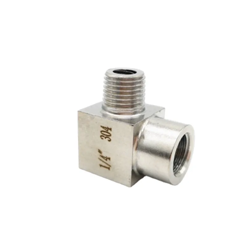 1/8" 1/4" 3/8" 1/2" 3/4" 1" BSP female male thread 304 stainless steel elbow high pressure resistant pipe fitting connector pipe fitting hose pipe fitting