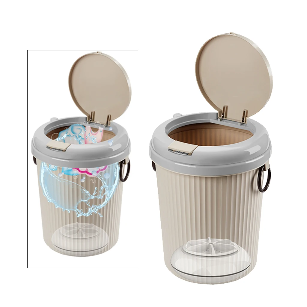 Washing Machine 8L 18W USB Baby Clothes Socks Home Travel Camping Motorhome