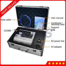 LS108D спектр Передачи Тестер мобильный телефон объектив передачи метр для инфракрасного видимого света испытания пропускания