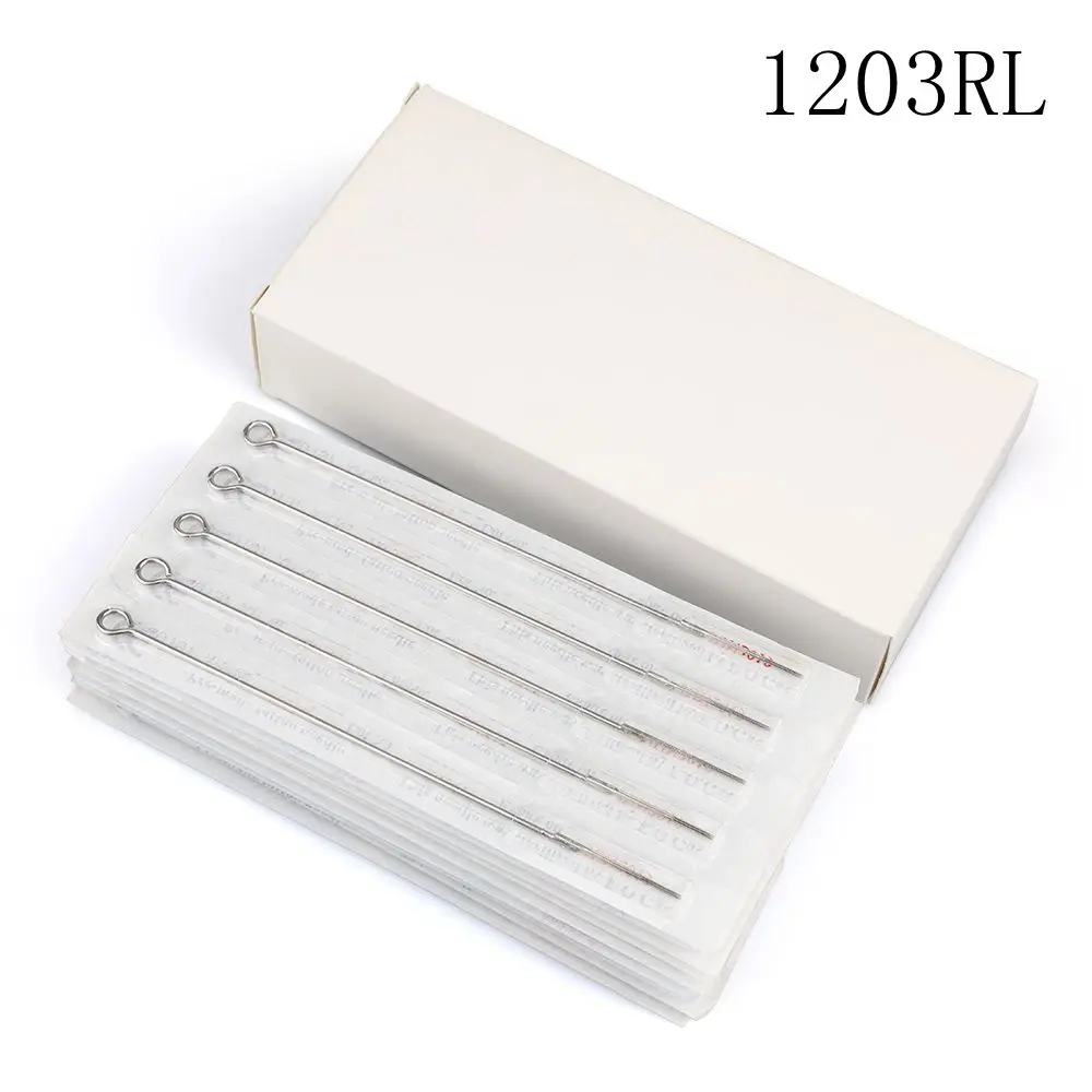 

50PCS Professional Tattoo Needles 3RL steel disposable Sterilze Tatoo Needles Round Liner Needles Tattoo Supply Free Shipping