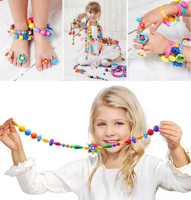 Bracelet Making Kit Beads Toys for Children DIY 24 Grid Handmade Making  Puzzles Beads for Girls Kit Girls Toys for 3 5 7 9 11 - AliExpress