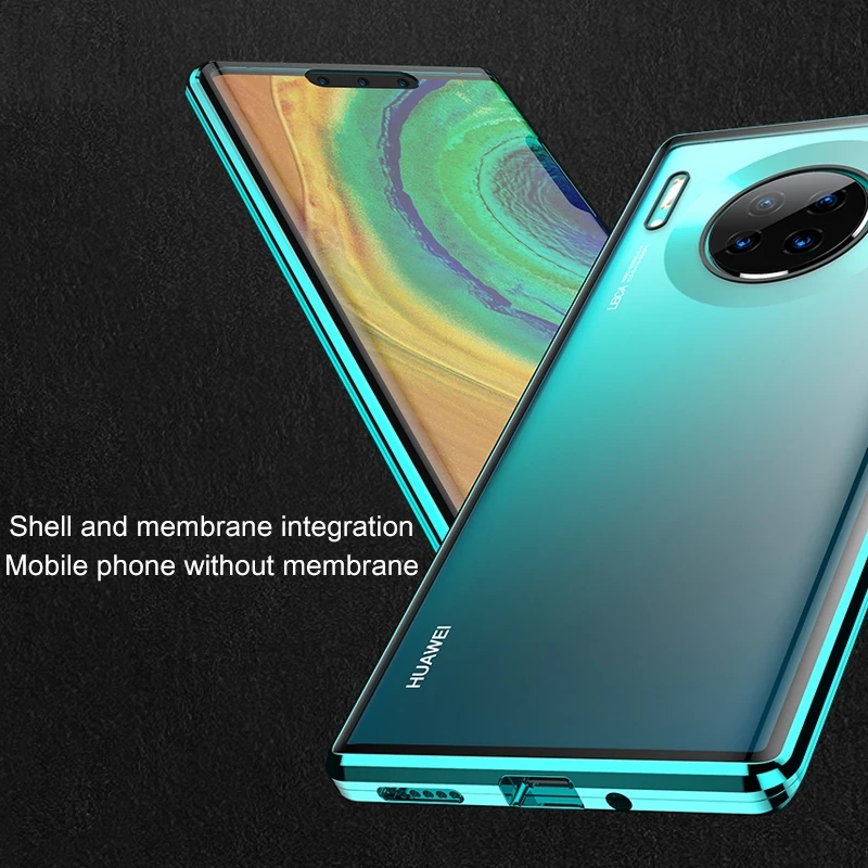 Benks для huawei mate 30/huawei mate 30 Pro металл+ закаленное стекло полное покрытие защитный чехол