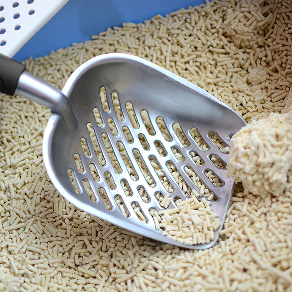 Cat Litter Scoop Big Metal Litter Scoop for Kitty Sifter with Deep