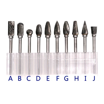 

Rotary Grinder Burr Bits Tungsten Carbide Burr Radius End Single/Double Cut Rotary Burr File LAD-sale