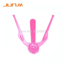 5 шт. пластиковый шаблон для бровей складной DIY линейка для бровей форма трафареты линия для глаз модель Красота Макияж инструменты аксессуары