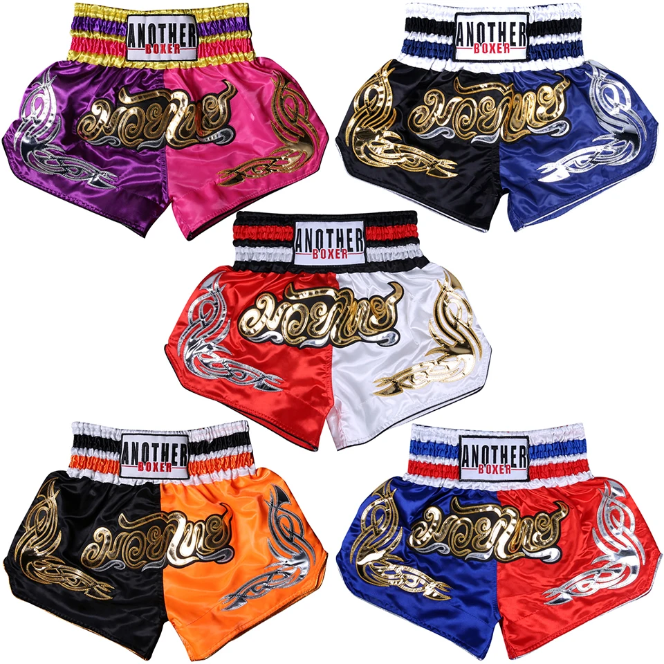 Kids Adult MMA Fight Shorts Kick Boxing Grappling Martial Gear Muay Thai Gym New 