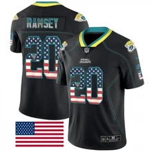 Мужская Новинка, высокое качество, Jacksonville Jalen Ramsey Jaguars flag jersey