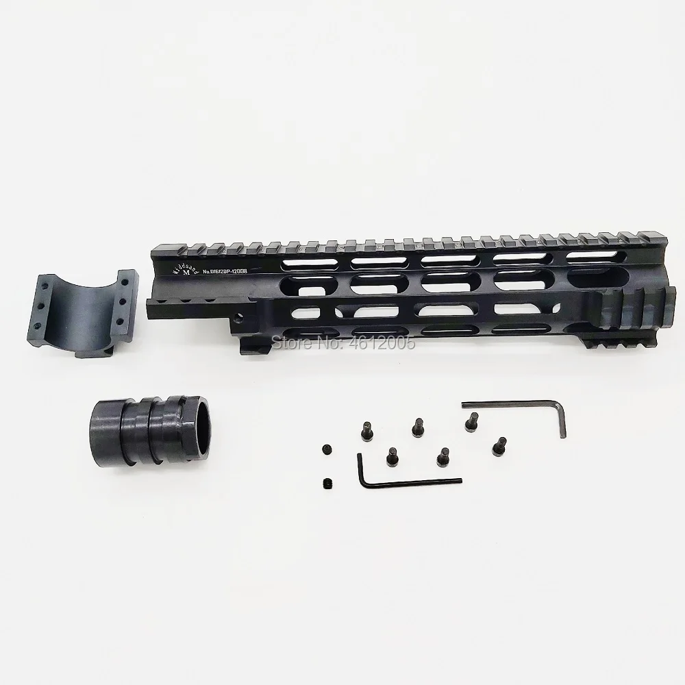 Ar15 Handguard mlok handguard Пикатинни светильник без веса поплавок Quad Rail для M4 M16 AR15 7 10 12 15 дюймов