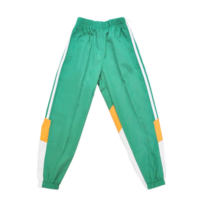 Детские уличные танцевальные костюмы для мальчиков, одежда в стиле хип-хоп, костюмы для девочек, джаз, хип-хоп, Бальное для занятий, одежда для выступлений, DQS3160 - Цвет: green pants