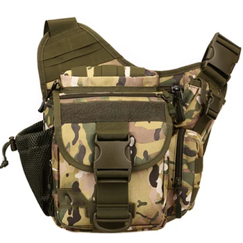 

DSLR Camera Crossbody Bag Adjustable Straps Accessory Outdoor Sports Army Photography Protector Messenger Waterproof Nylon