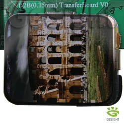 Wearable mipi tela quadrada amoled para smartwatch, 1.78 polegadas, 368x448 p, interface mipi, célula, painel de toque