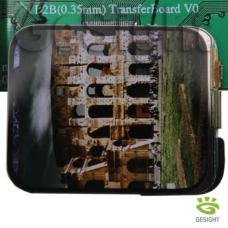 Display Amoled Quadrado Wearable para Pulseira de Relógio Inteligente Tela no Painel de Toque Celular Interface Mipi 1.78 368×448
