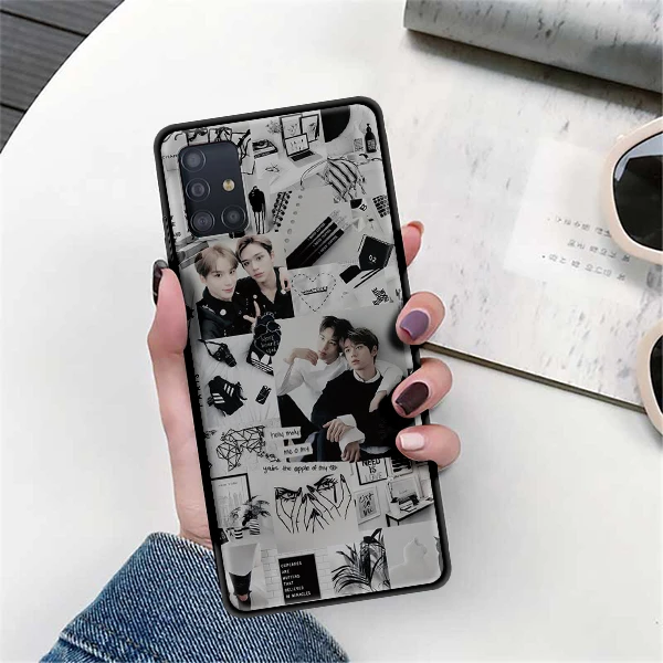 Nct 127 Kpop Boy Group Phone Cover For Samsung Galaxy A51 A71 A21s A31 A41 Soft TPU Black Cases A11 A12 A01 A91 A42 A21 A32 5G B11