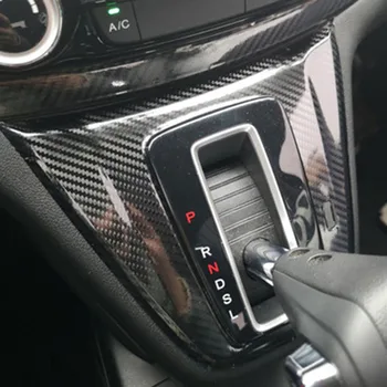 

3D Carbon Inner Gear Panel Water Cup Holder Cover Trim For Honda CRV 2012-2016 High Quality Car Interior Stickers