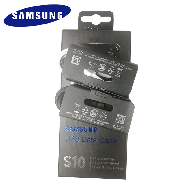 

Samsung Galaxy S10 Cable 100CM Type C Fast Charge Data Cable For Galaxy A30 A40 A50 A60 A70 S9 S8 S10+ S9+ S8+ Note 10 8 9 +