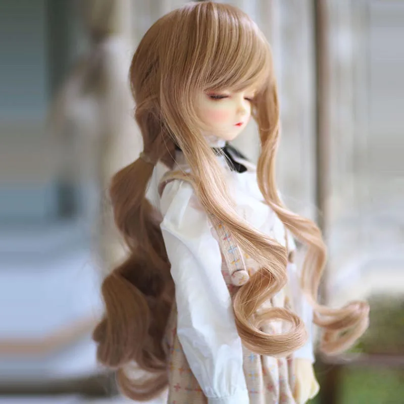 Бесплатная доставка 1/3 1/4 1/6 новый стиль Bjd SD кукольный парик высокая температура