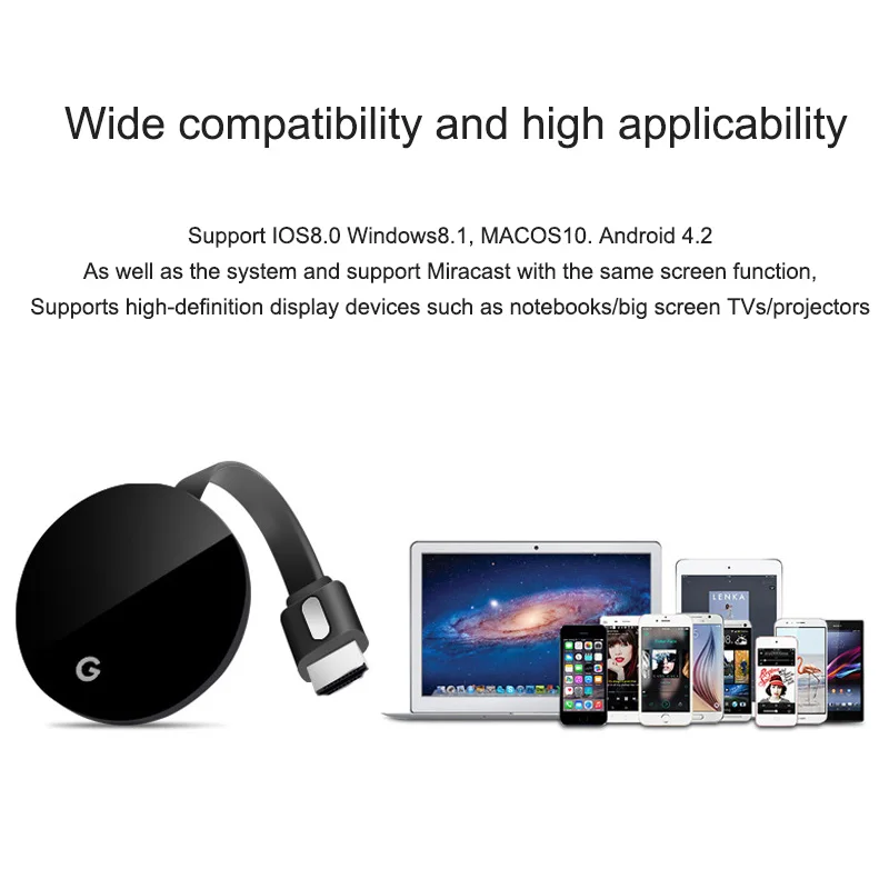 Tv Stick WiFi MiraScreen Дисплей приемник ключ для Anycast Crome YouTube Cast ТВ приемник HDMI 1080 Miracast HD ТВ дисплей