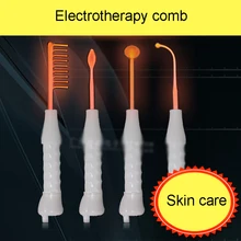 Портативные палочки для электротерапии гребень для электротерапии высокочастотный токовый инструмент для удаления пятен кожи бытовой инструмент для ухода за лицом