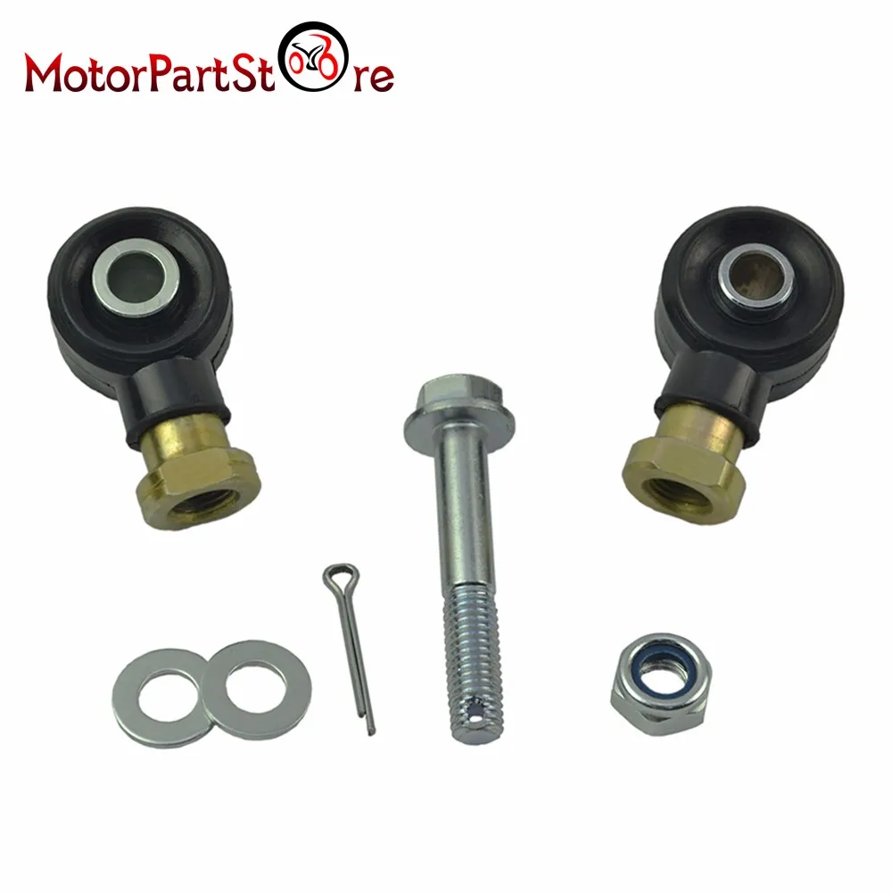 Для Polaris Sportsman 500 HO 1998-2012 ATV Quad Dirt Pit Motor Bike D15 1 комплект, правый левый наконечник рулевой тяги