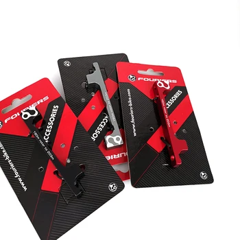 

FOURIERS ADP-PM002 Mountain Bike Disc Brake Adapter 23g Fit For Post Mount 160 mm to 203 Frame Fork Bicycle Parts