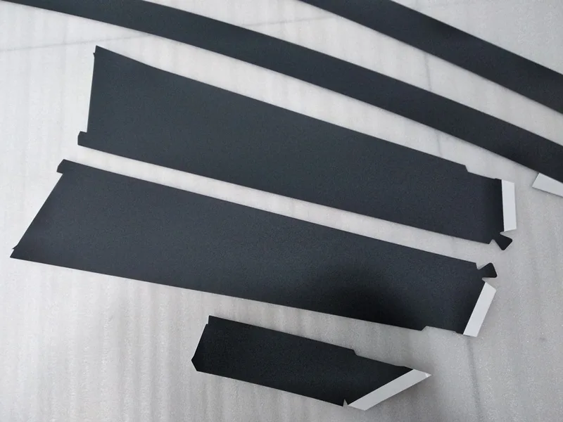 Новые оригинальные OEM для Элантра МД 11-15 затемняющие лента с черным пояском на дверную раму для измельчения декоративные стикеры 863633X000