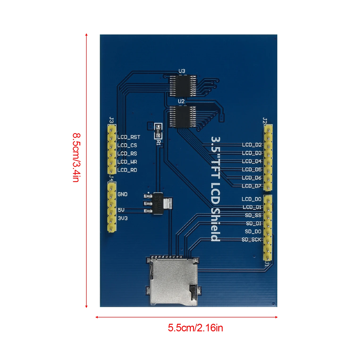 3 5 дюймов TFT 480x320 HD Цвет Экран модуль для Arduino Mega2560 доска Автомобильная