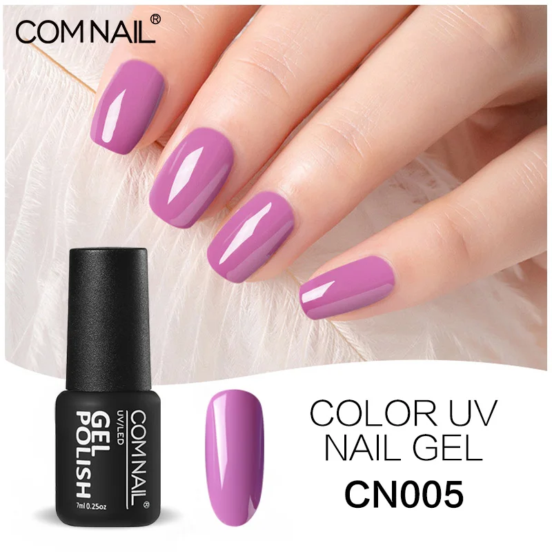 

COMNAIL New Free Shipping Nail Art Design Manicure 104 Colors 7Ml Soak Off Enamel Gel Polish UV Gel Nail Polish Lacquer Varnish