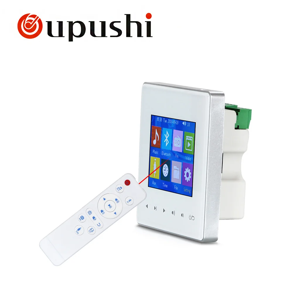 Oupushi Bluetooth умный домашний фоновый музыкальный контроллер усилитель и встроенный динамик, ЕЕС в ресторан, магазин и семья