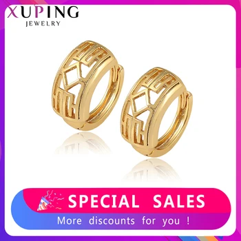 

Xuping Exquisite Earrings Heart Valentine's Gift Gold Color Plated Colorful Romantic Charming Jewelry for Women 80307